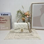 Chanel flap bag with handle