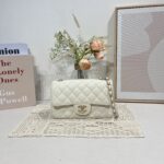 20cm白色荔枝金扣